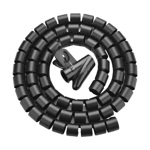 [06321] UGREEN 30818 1.5 Meter Black Mask Cable Organizer
