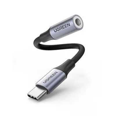 [06412] UGREEN AV161 (80154) USB C to 3.5mm Headphone Adapter