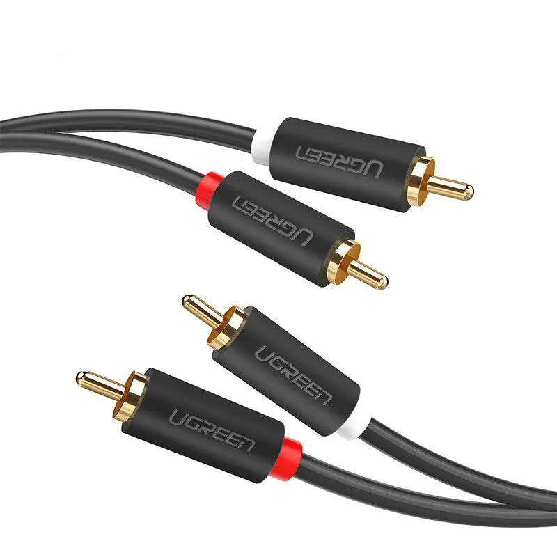 UGREEN 30747 2RCA Male to 2RCA Male Cable (1 Meter)