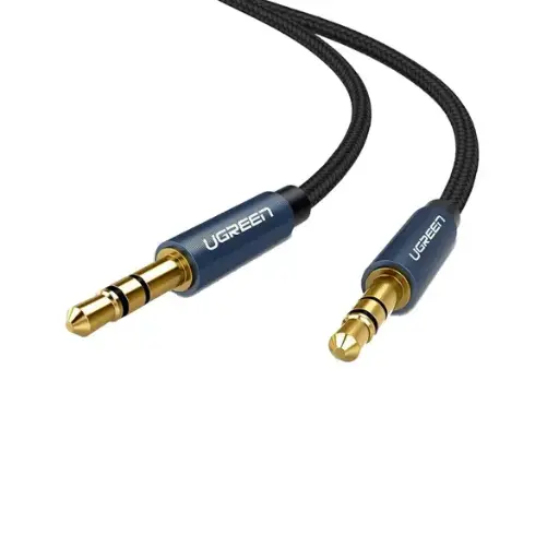 [0004280] UGREEN AV112 (10689) 3.5mm Male To Male Round Cable - 5m