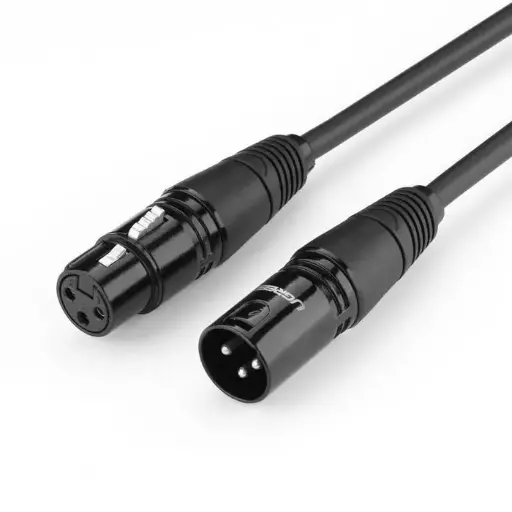 [06403] UGREEN AV130 Cable XLR female to XLR male - 3m (black) 20711B