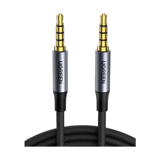 [0004306] UGREEN 20782 3.5mm 4-Pole (TRRS) Male to Male, 2 Meter, Blue Black Audio Cable #20782