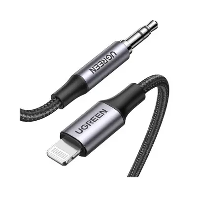 [0004310] UGREEN US315 (70509) Lightning to 3.5mm Aux Cable - 1M