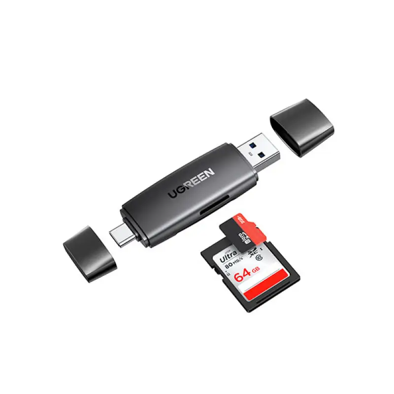 UGREEN CM304 (80191) 2-IN-1 Multifunction Card Reader