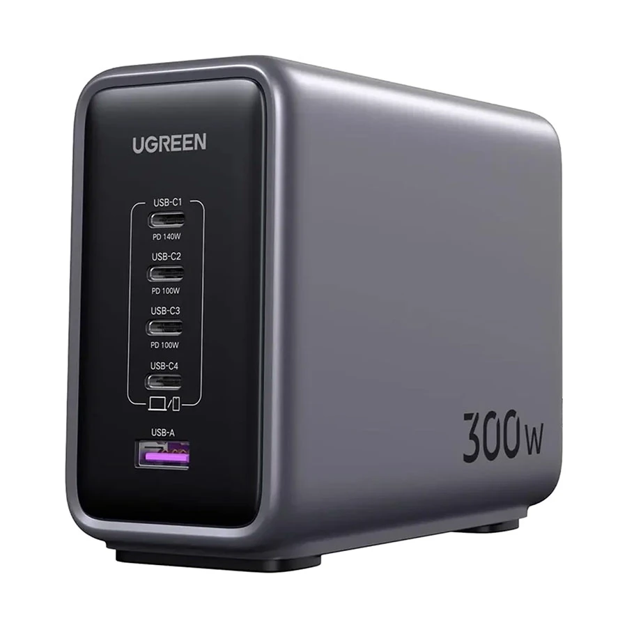 UGREEN CD333 (90903B) Nexode 300W 5-Port GaN Fast Charger  