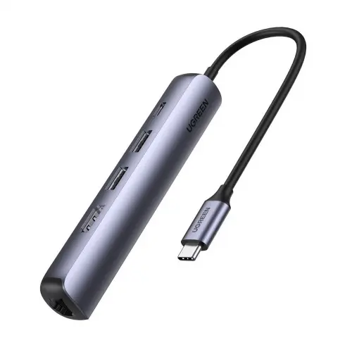 [0004398] UGREEN CM418 Ultra Slim 5-in-1 USB Type-C Hub #10919