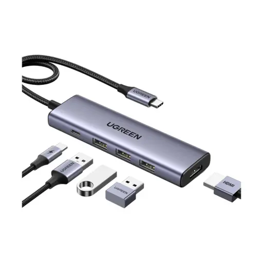[0004405] UGREEN CM511 (15596) USB-C Multifunction 5-in-1 Docking Station 