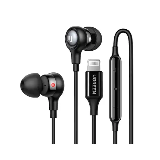 [0004429] UGREEN EP103 (30631) Lightning Port In-Ear Earphones
