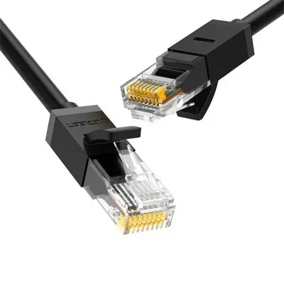 [0004483] UGREEN NW102 (20159) Cat 6 U/UTP Lan Cable 1m (Black)