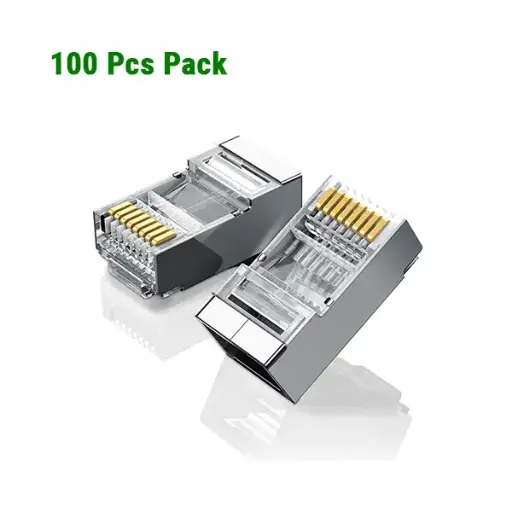 [0004515] UGREEN NW111 (50248) Cat 6 Shielded Crystal Head - 100 Pack