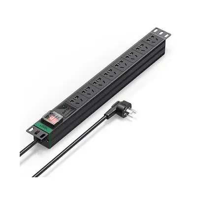 [06444] UGREEN CD285 (25354) 8-Outlet Rack Mount PDU Power Strip