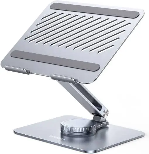 UGREEN 90849 17.3inch 360 degree Gray Alumium Swivel Laptop Stand