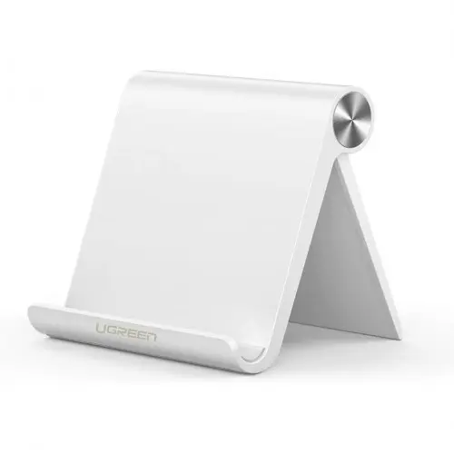[06422] UGREEN Adjustable Portable Multi-Angle Tablet Stand (White) #30485