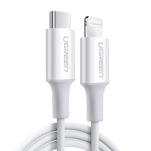 [06837] UGREEN US171 2m Rubber Shell Type-C to Lightning Cable #60749