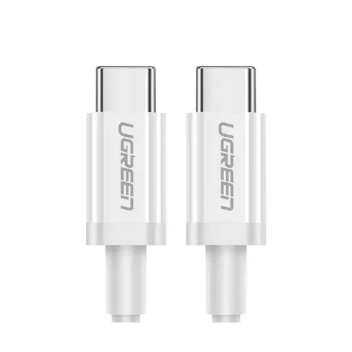 [0002260] UGREEN 60519 USB Type-C Male to Male White Cable # 60519