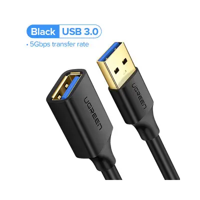 [06825] UGREEN US129 (90722) USB-A Male to Female Extension Cable - 5M