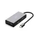 [0004686] UGREEN MD114 (20418) Mini DP TO HDMI/VGA/DVI Adapter