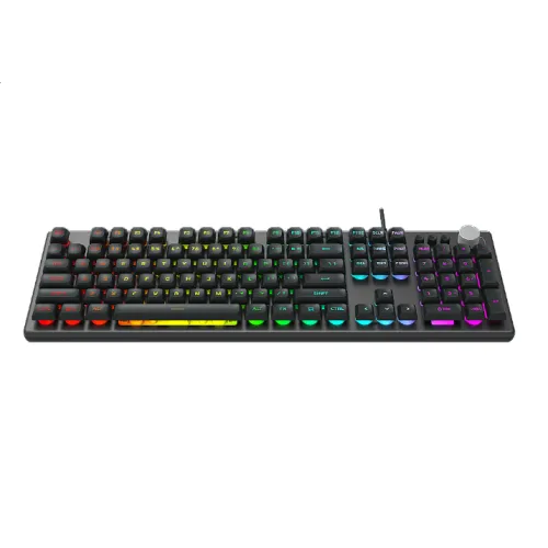 [0000288] AULA F2028 Rainbow Wired Gaming Keyboard 