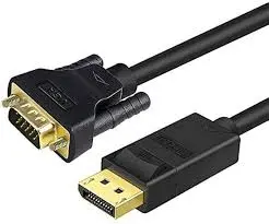 [0004730] DTECH DisplayPort Male to VGA Male, 3 Meter, Black Cable # DT-CU0307