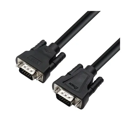 [01787] DTECH VGA Male to Male 25 Meter Black Cable # DT-V008