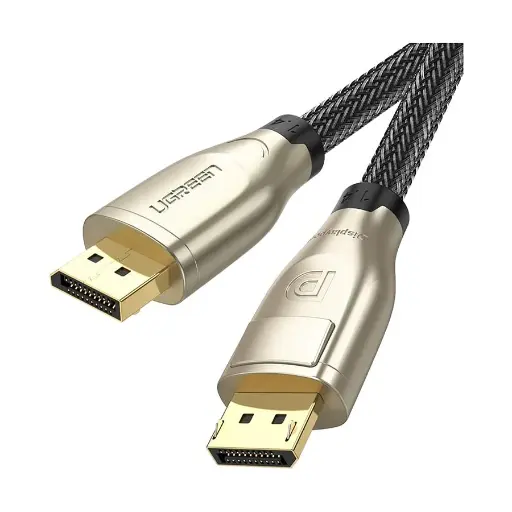[0004796] UGREEN DP112 (60843) DisplayPort Male to Male, 2 Meter, Black Cable #60843 (8K)