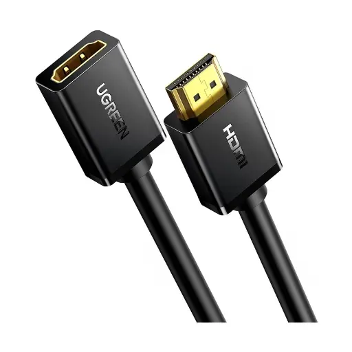 [0004819] UGREEN HD107 (10142) HDMI Male to Female 2 Meter, Black Extension Cable # 10142 (4K)