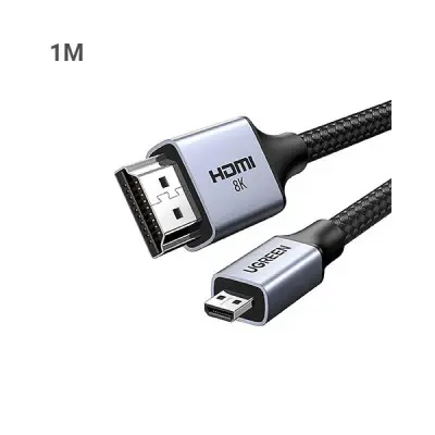 [06642] UGREEN HD164 (15516) 8K Micro HDMI to HDMI Cable - 1M