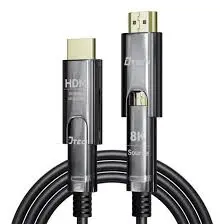 [01741] DTECH FIBER OPTIC HDMI CABLE D-A SUPPORT 8K  15M # DT-HF3015 BLACK