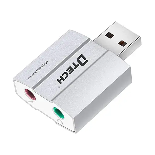 [0004895] DTECH DT-6006 USB External Sound Card #DT-6006 