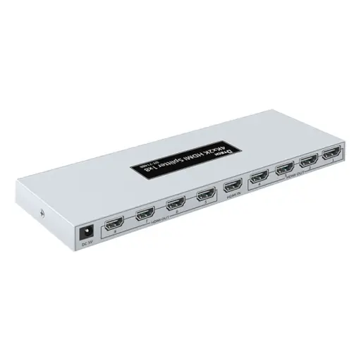 [0004915] DTECH DT-7218 HDMI Spliter 1X8 (1 in 8 Out), 2.0V 