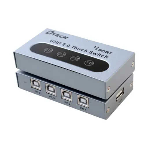 [0004948] DTECH DT-8341 4 Ports USB Printer Sharing Switch Hub (Manual)
