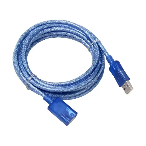[0004966] DTECH USB Male to Female, 3 Meter, Blue Extension Cable # DT-CU0033