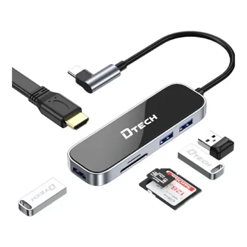 DTECH T0040 7 in 1 Type Hub