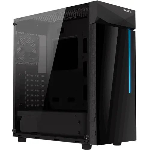[0000302] GIGABYTE C200 Glass Mid Tower Casing