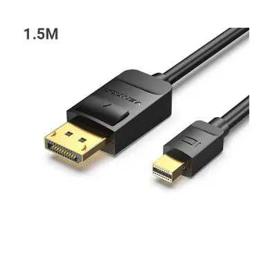 VENTION HAABG Mini DisplayPort to DisplayPort Cable - 1.5M