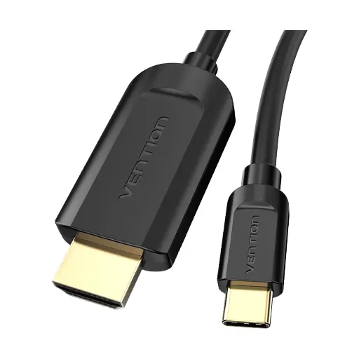[0005042] VENTION CGUBH USB Type-C Male to HDMI 1.4 Male 2 Meter, Black Cable # CGUBH (4K)