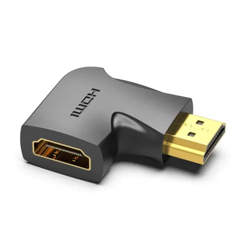 [07057] VENTION AIPB0 Male to Female 90 Degree HDMI Converter