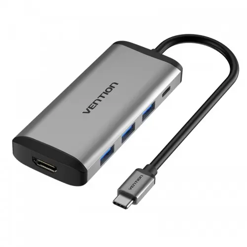 VENTION CNBHB Type-C to HDMI to USB3.0 PD Converter