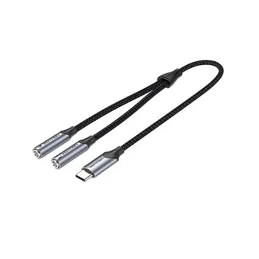 [07096] VENTION BGPHY USB-C Male to TRS Audio & Mic Jack Converter