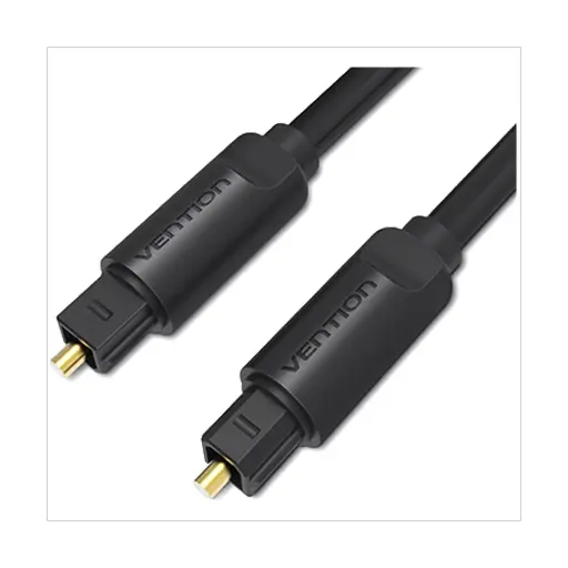 [0005116] VENTION BAEBG Toslink Male to Male, 1.5 Meter, Black Optical Audio Cable # BAEBG