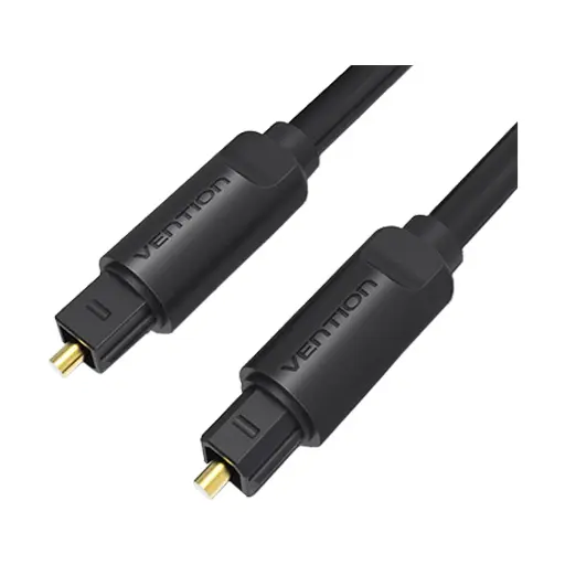 [07077] VENTION BAEBJ Toslink Male to Male, 5 Meter, Black Optical Audio Cable # BAEBJ
