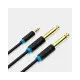 [07073] VENTION BACBI 3.5mm TRS Male to Dual 6.35mm Male Audio Cable - 3M