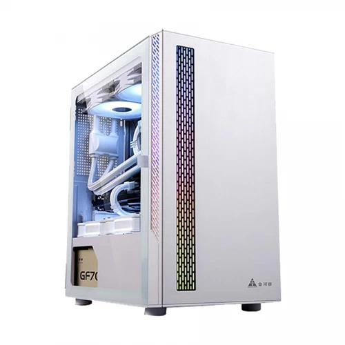 [02805] Golden Field HONOR 2 White ATX Gaming Case