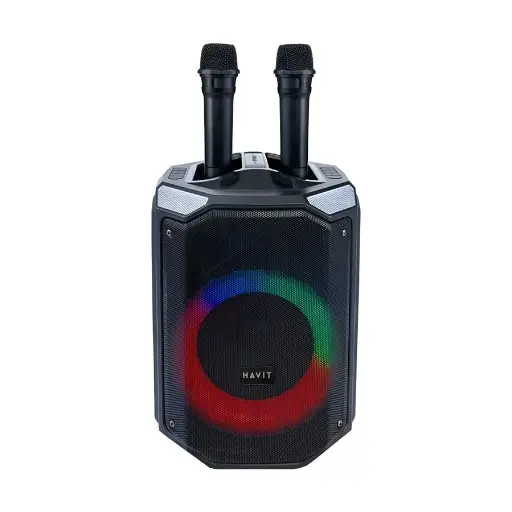 [0005277] HAVIT SQ143BT Portable Bluetooth Black Speaker with Microphone