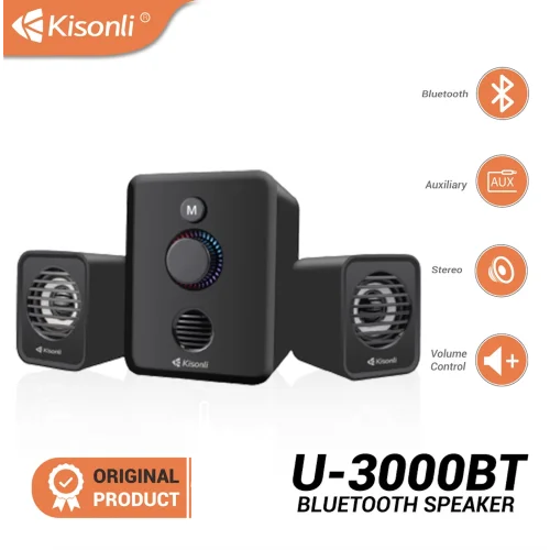 [0005348] KISONLI U3000BT USB Bluetooth Multimedia Speaker