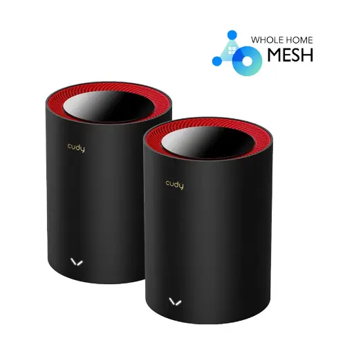 [01494] Cudy M3000 AX3000 Mbps Gigabit Dual-Band Mesh Wi-Fi 6 System (2-Pack)
