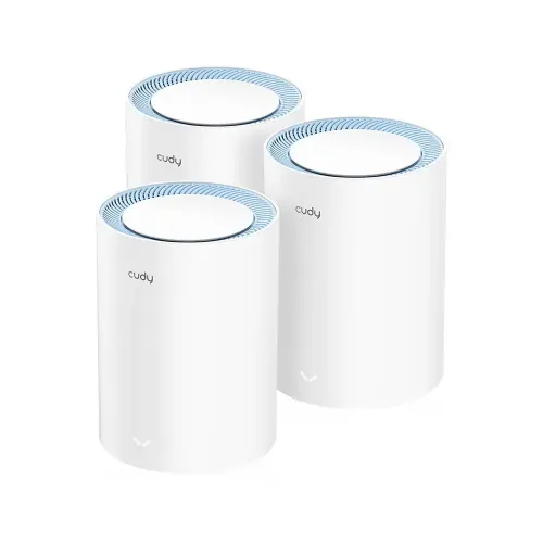 [01485] Cudy M1200 AC1200 Dual Band Mesh Router (3 Pack)