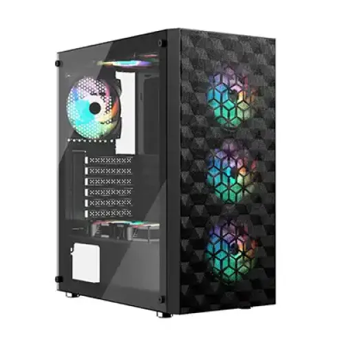 [0000324] MaxGreen 821 Mid-Tower ARGB ATX Gaming Case