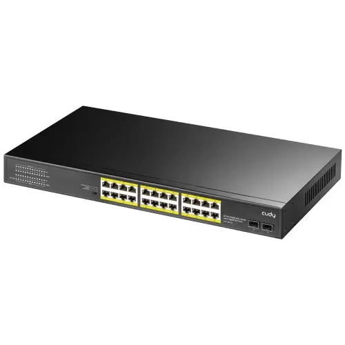 [0005441] Cudy GS1028PS2 24 Port Gigabit PoE+ Switch
