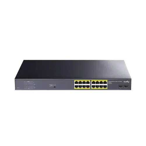 [0005443] Cudy GS1020PS2 16-Port Gigabit PoE+ Switch with 2 Gigabit SFP Ports